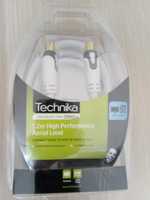 kabel antenowy Technika TKCA120SS10 pozłac.wtyki siateczk. osłona 1,2m