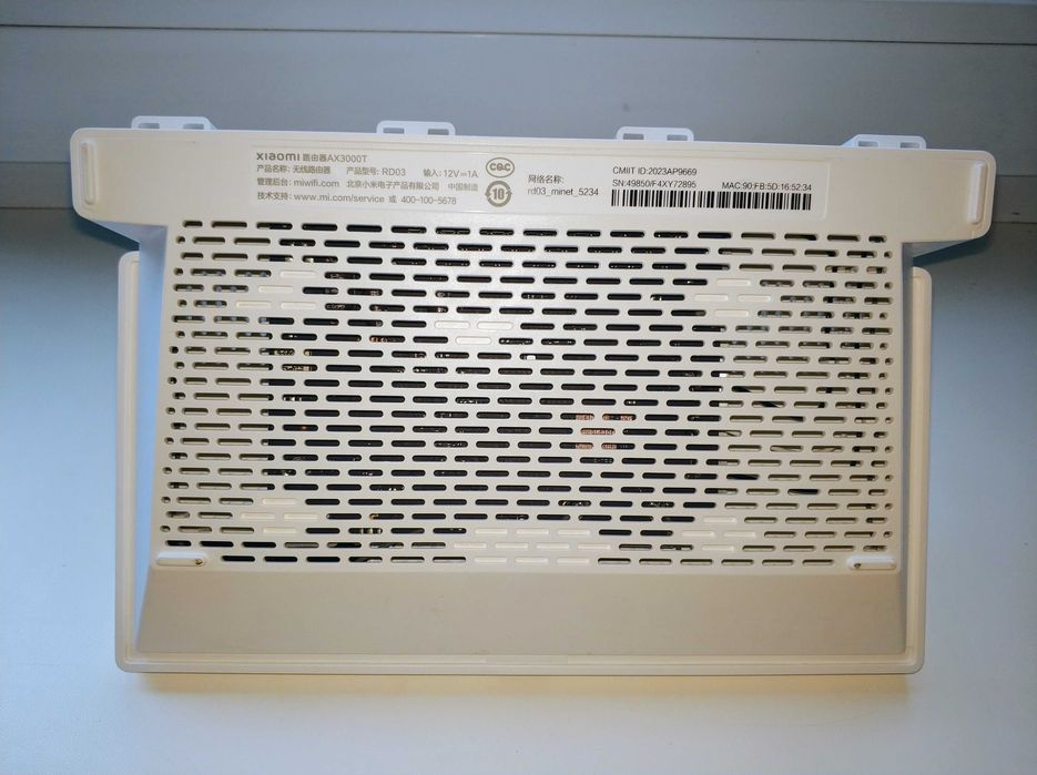 Xiaomi AX3000T (Wi-Fi 6) Router NFC (CN) \ D-Link DIR300/B6A (Wi-Fi 4)