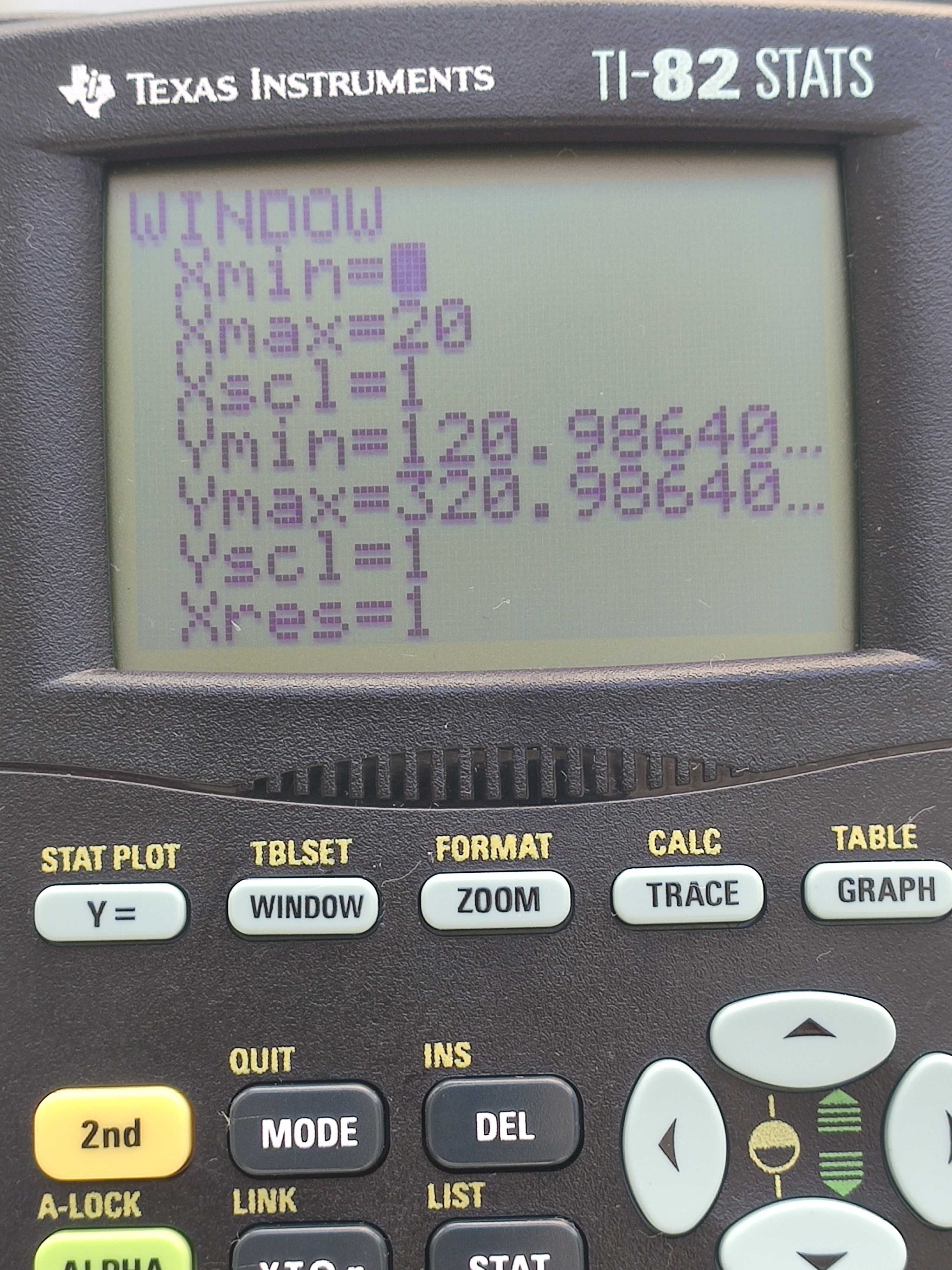 Calculadora Gráfica Texas Instruments TI-82 STAT | NOVA