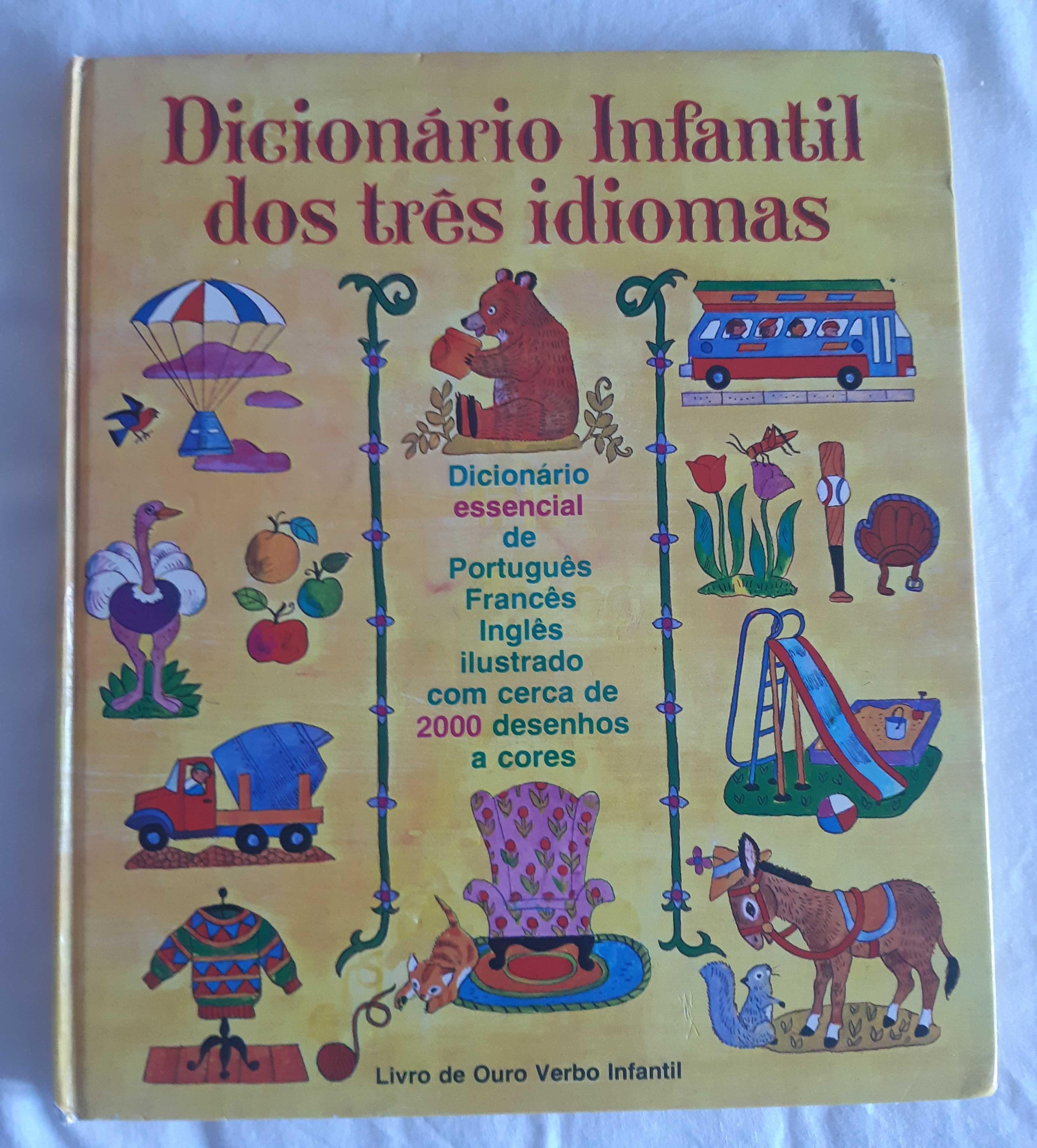 Dicionário 3 Idiomas para Crianças