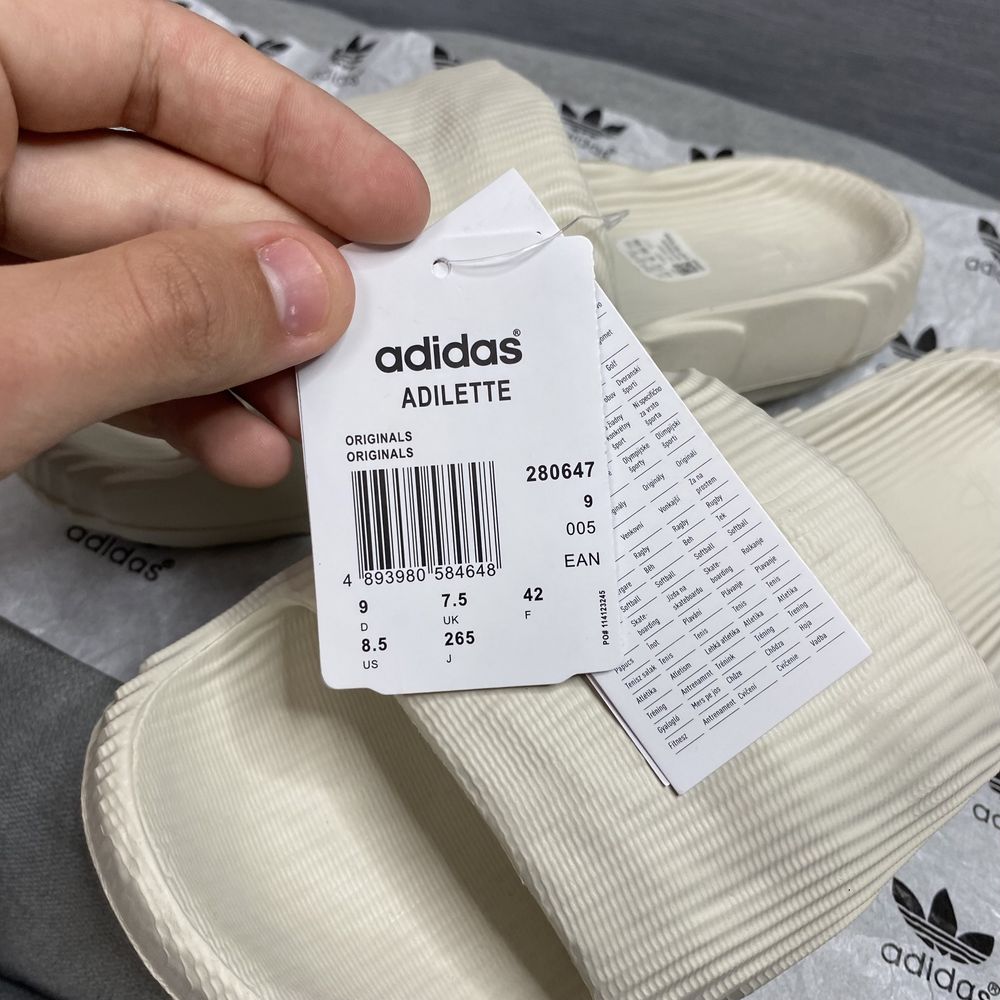 Тапки Adidas Adilette 22 Beige / Всі розміри