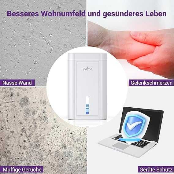 LOEFME Mini osuszacz powietrza 1000 ml