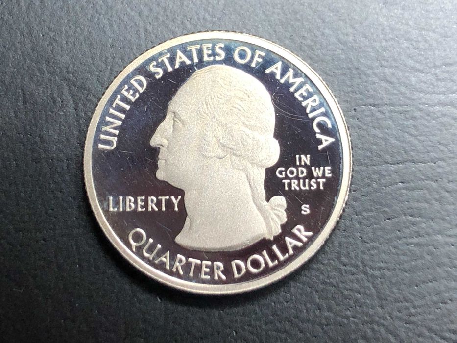 USA 2016 - 0,25 Dolar Prata Proof - Parque Nacional Theodore Roosevelt
