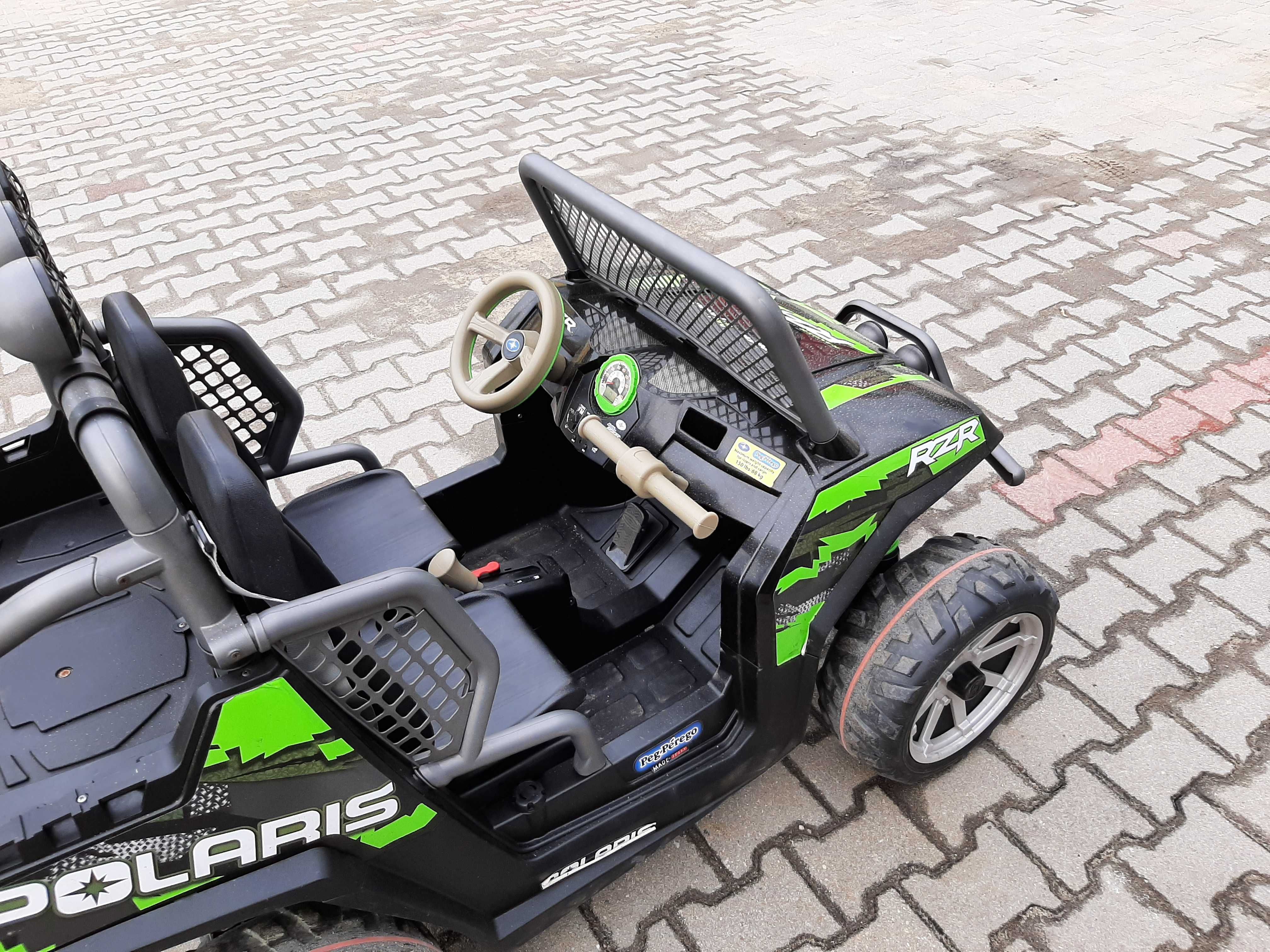 Baggy baggi polaris RZR peg perego 24v autko dla dziecka