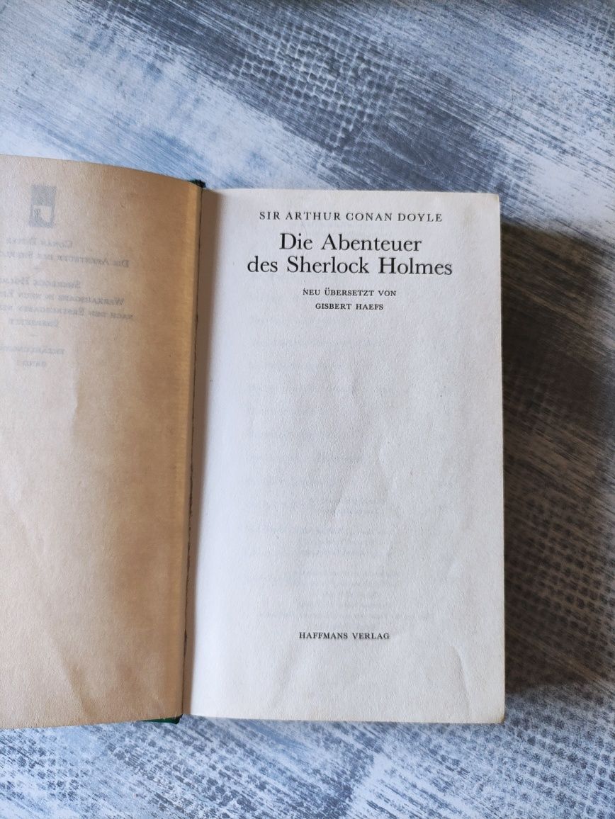 "Die Abenteuer des Sherlock Holmes", "Przygody" Sir Arthur Conan Doyle