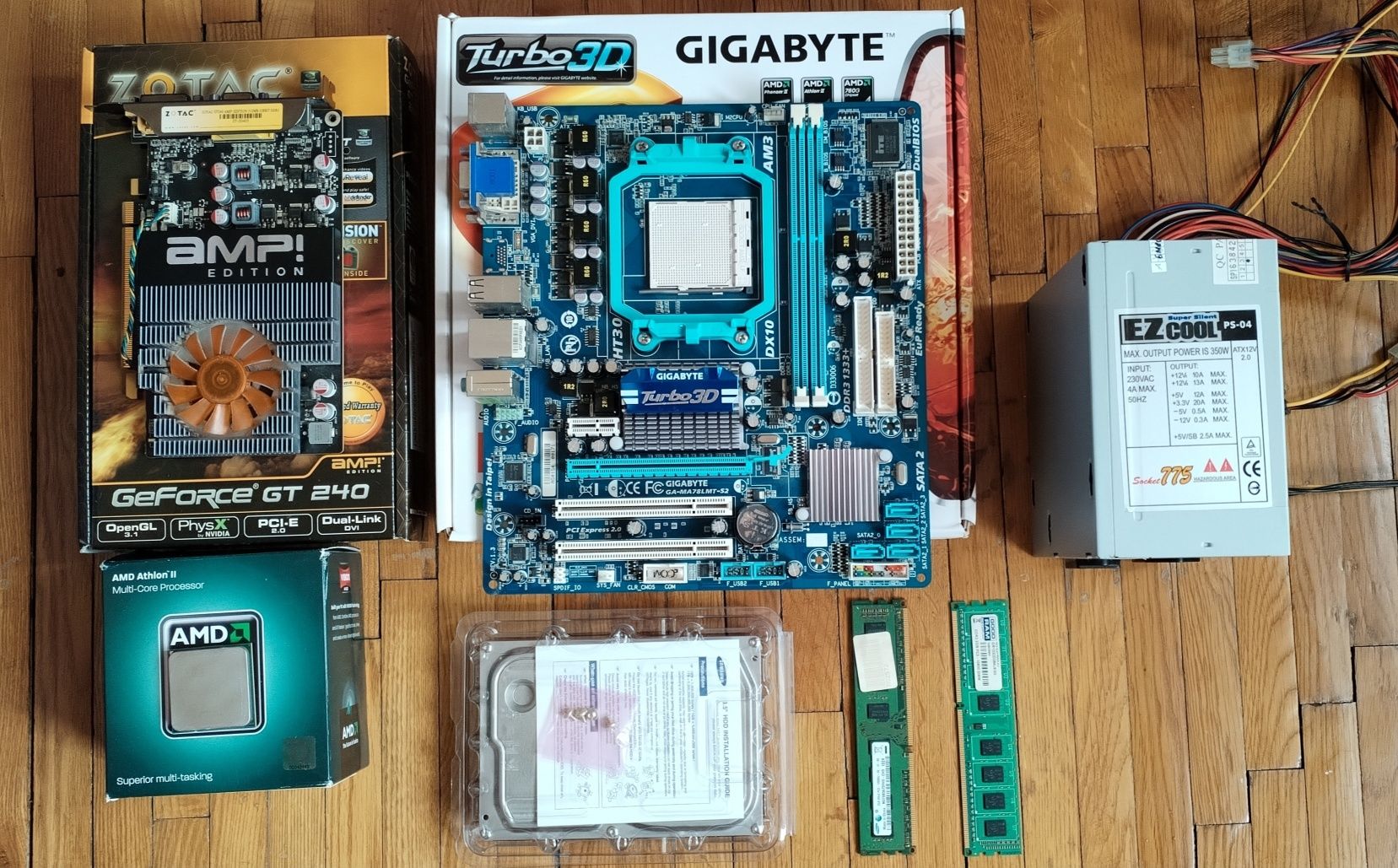 Відеокарта ZOTAC GT240 AMP! Edition