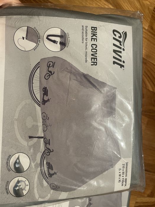 3 pokrowce na rower/skuter/motorower