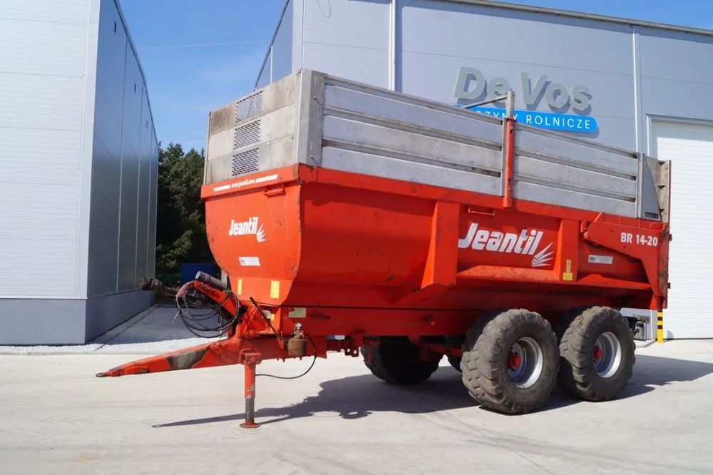 Przyczepa Rolnicza JEANTIL BR 14-20  14 Ton