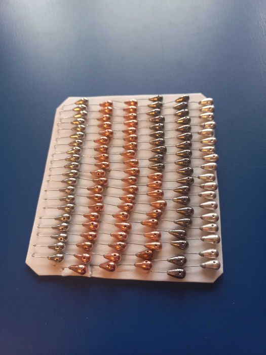 Mormyszka wolframowa łezka lusterko fi 4.6