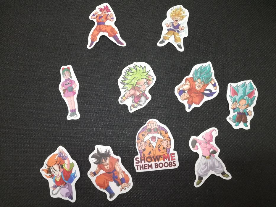 Autocolantes Dragon Ball Lote de 50 Varios
