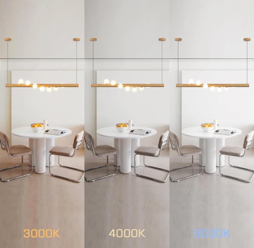 Lampa wisząca do jadalni z żarówką G9,  7 żarówek, KSIBNW