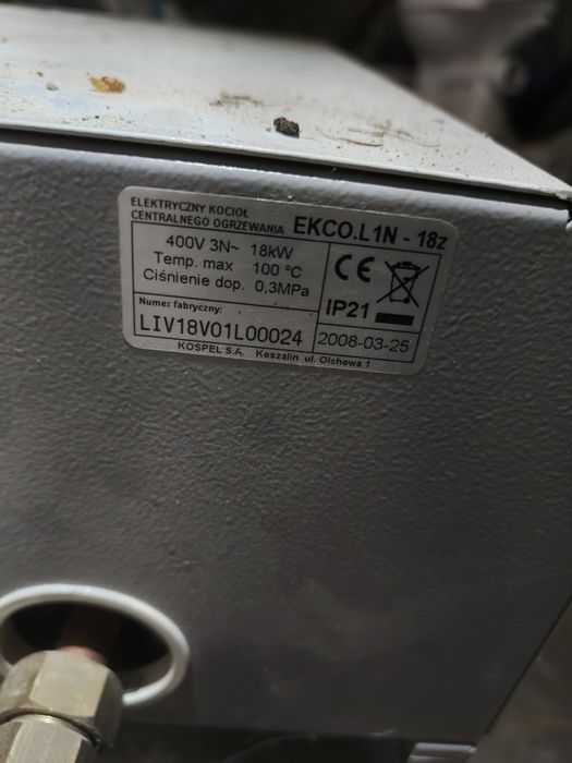 Piec co elektryczny