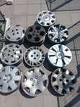Jogo de 4x tampoes 14 calotas peugeot opel fiat hyundai seat ford citr