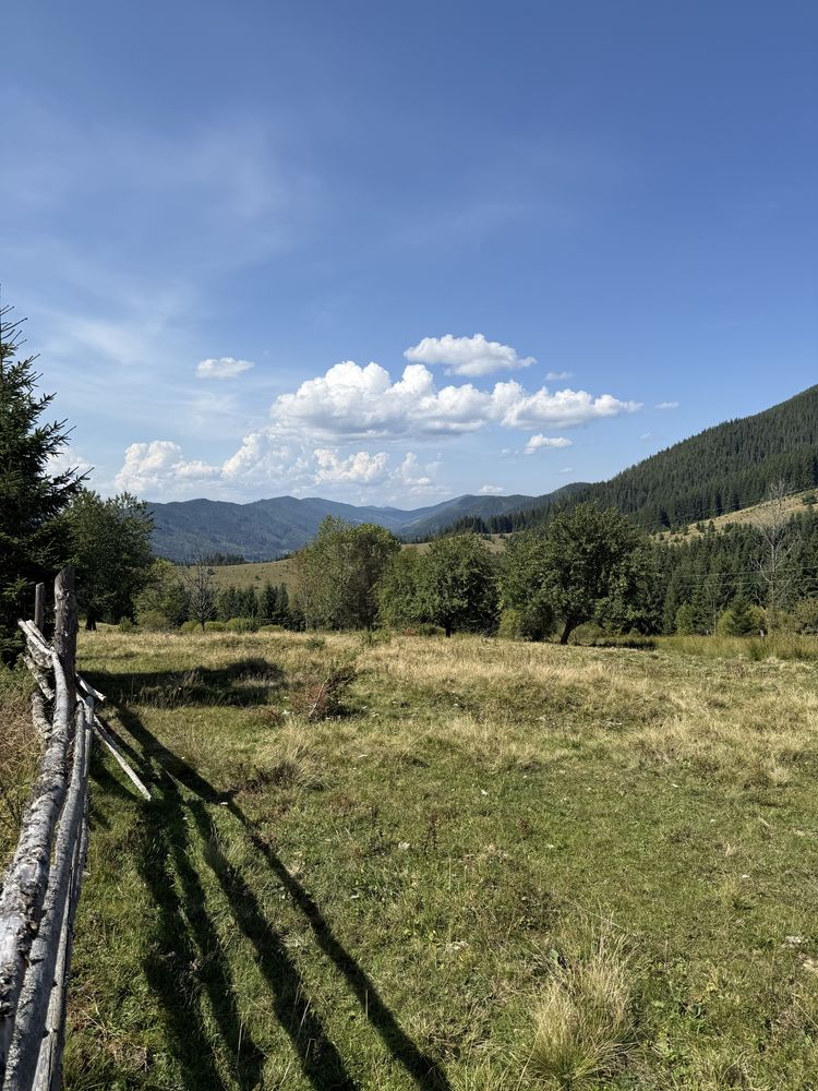 Карпатські ділянки серед гір — панорамні краєвиди, без сусідів!