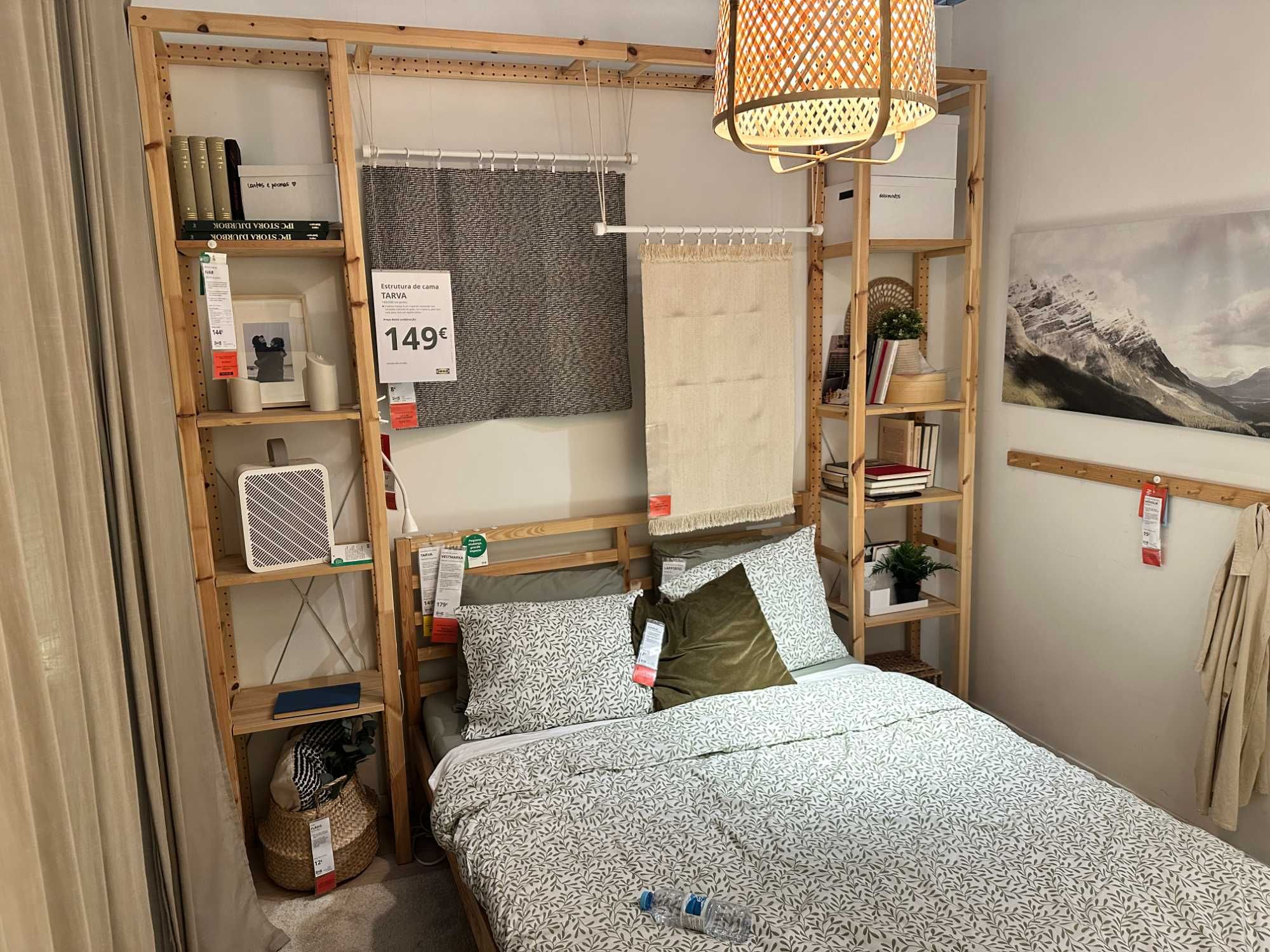 Estrutura (cabeceira) de cama Ikea (novo)