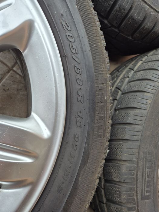 Mercedes Germany 5*112 r16 + резина титани мерседес диски легкосплавні