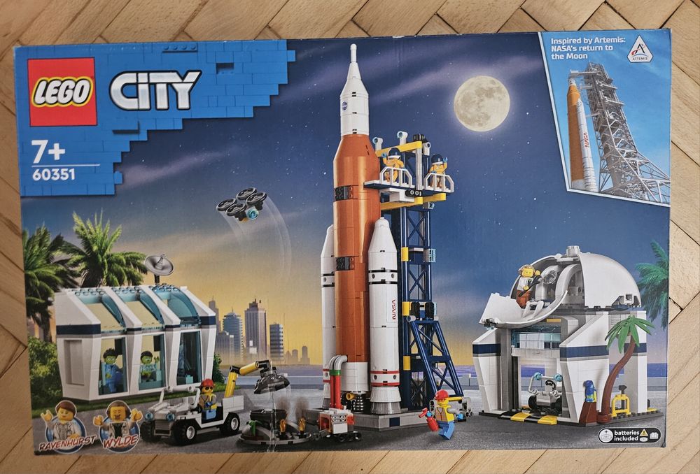 Lego 60351 Start rakiety z kosmodromu