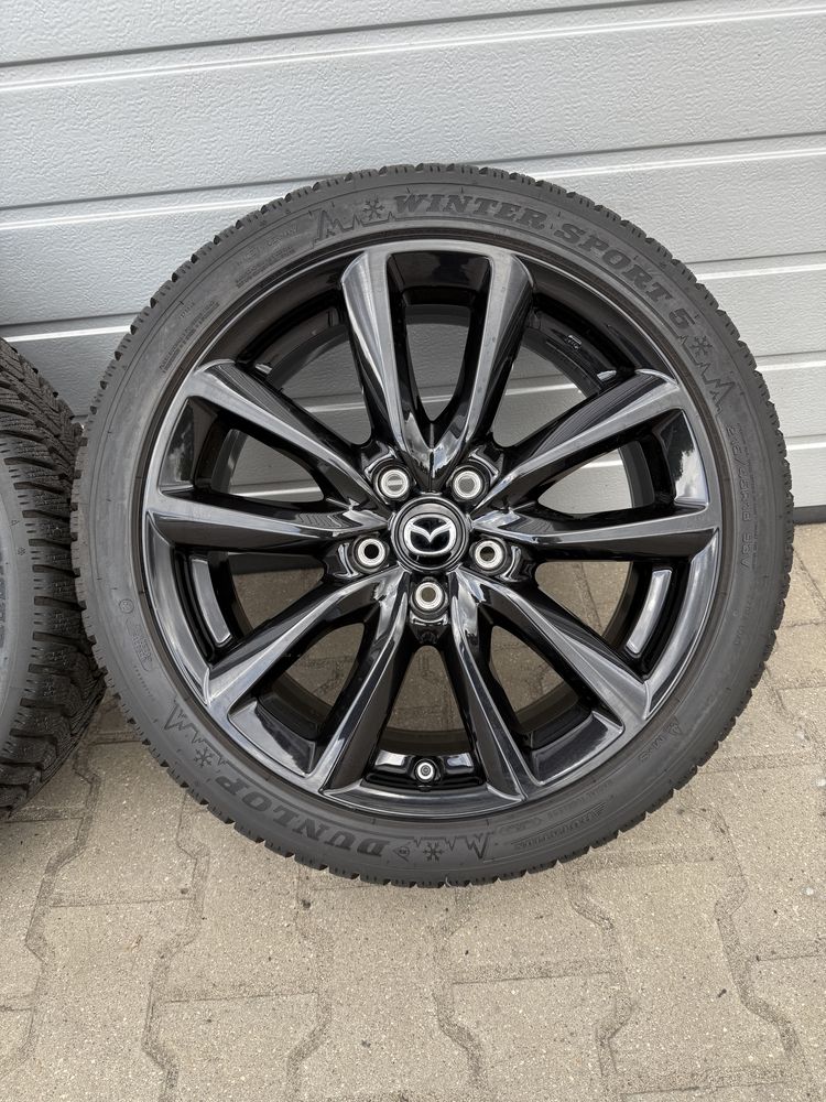 Koła felgi zimowe 18” Mazda 3 CX-3 CX-5 5x114,3 215/45/18 Dunlop