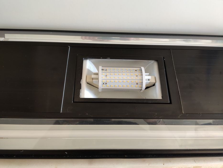 Luminária Sunsun ventilada HQI convertida Led