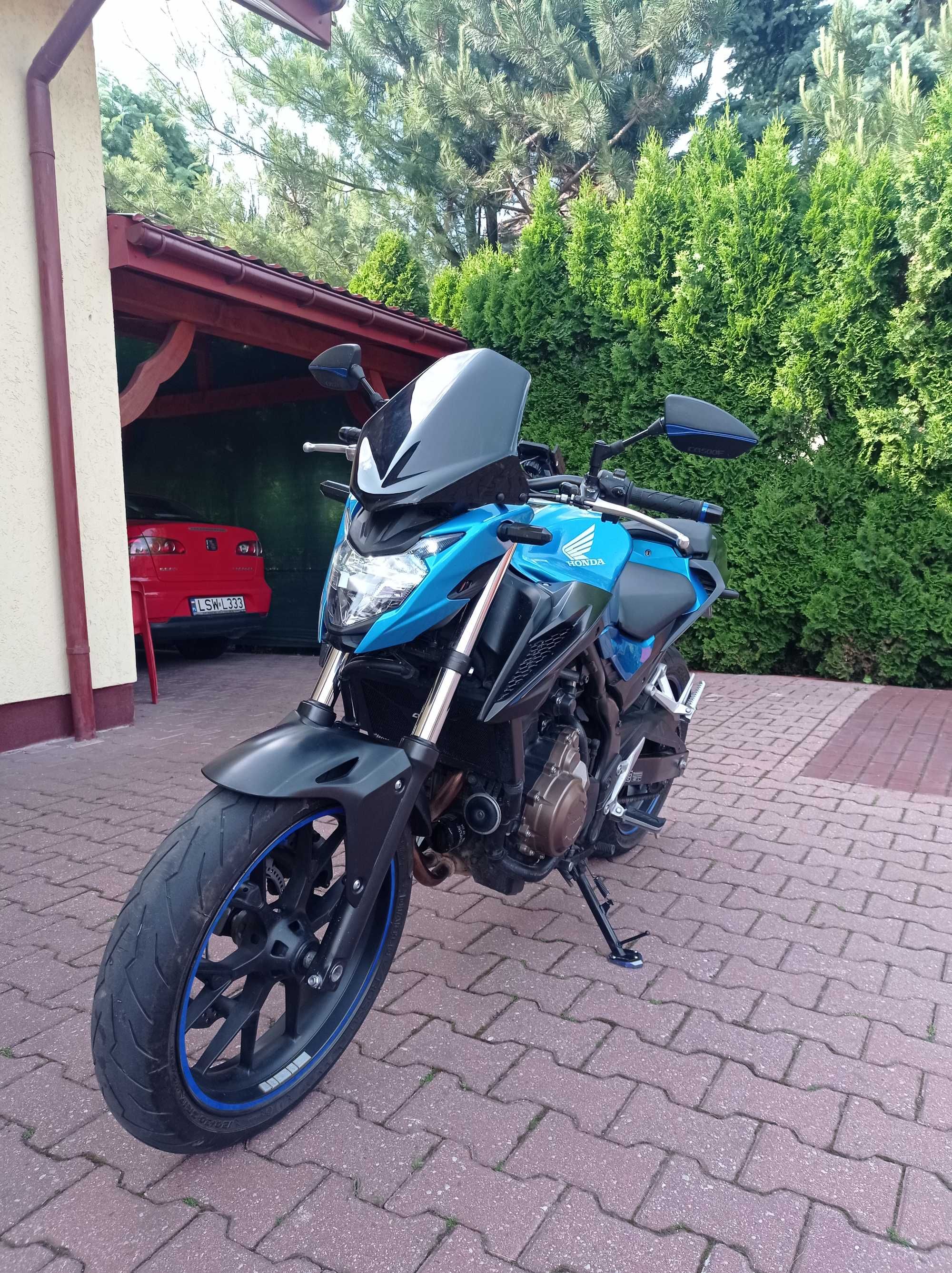 Piękna Honda CB 500 F z ABS na A2