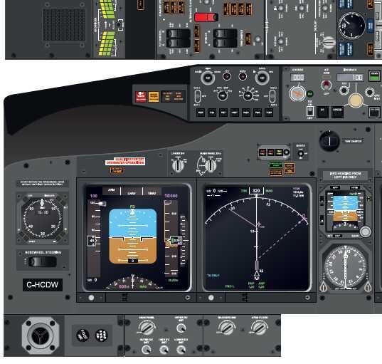 Mockup B737 Boeing 737 800 NG papierowy kokpit paper cockpit