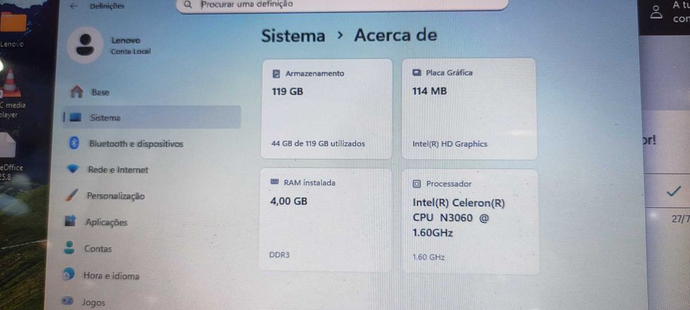 Portátil Lenovo ideapad 110