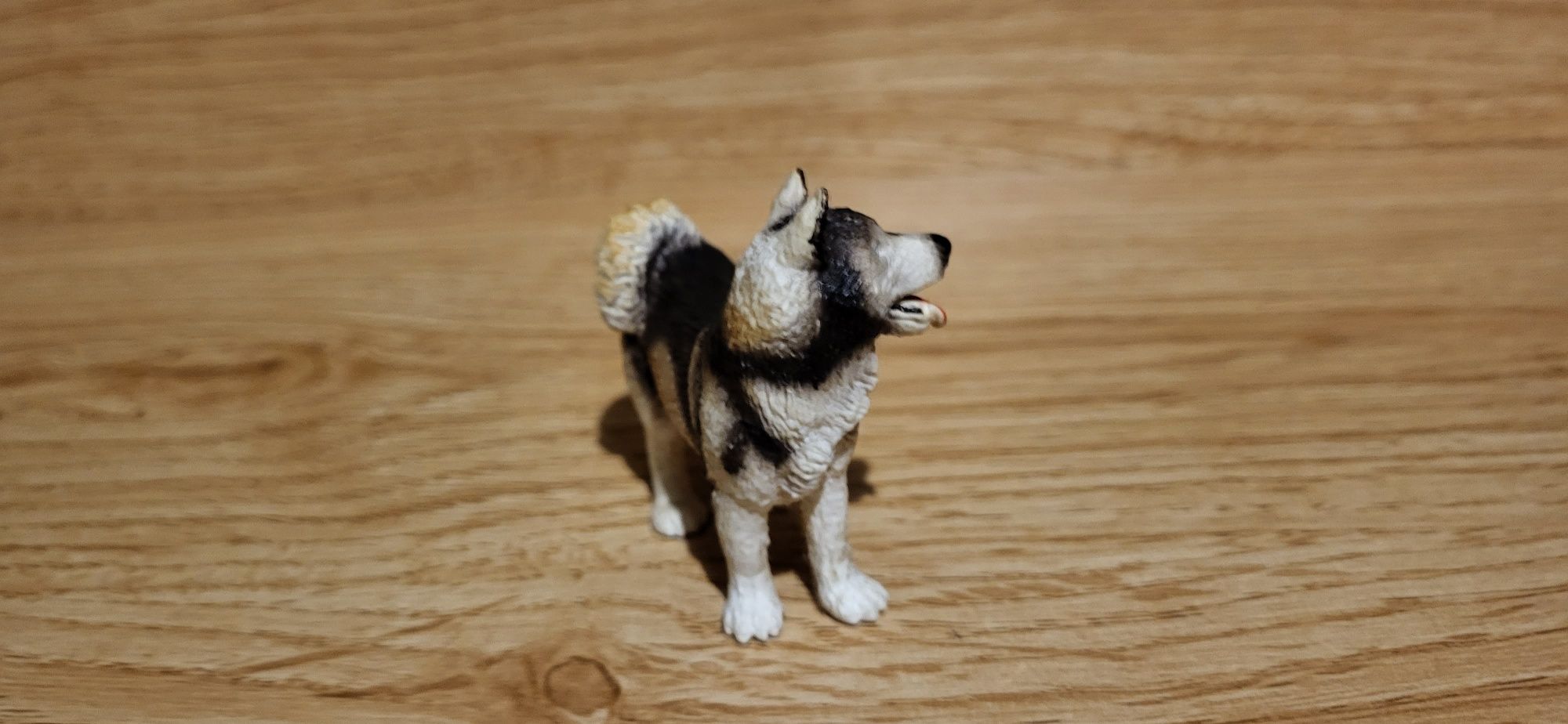 Schleich pies husky figurki zwierząt unikat wycofany 1995 r.