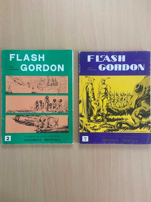 Flash Gordon (2) nº2/7 Clássicos da Banda Desenhada Editorial Presença
