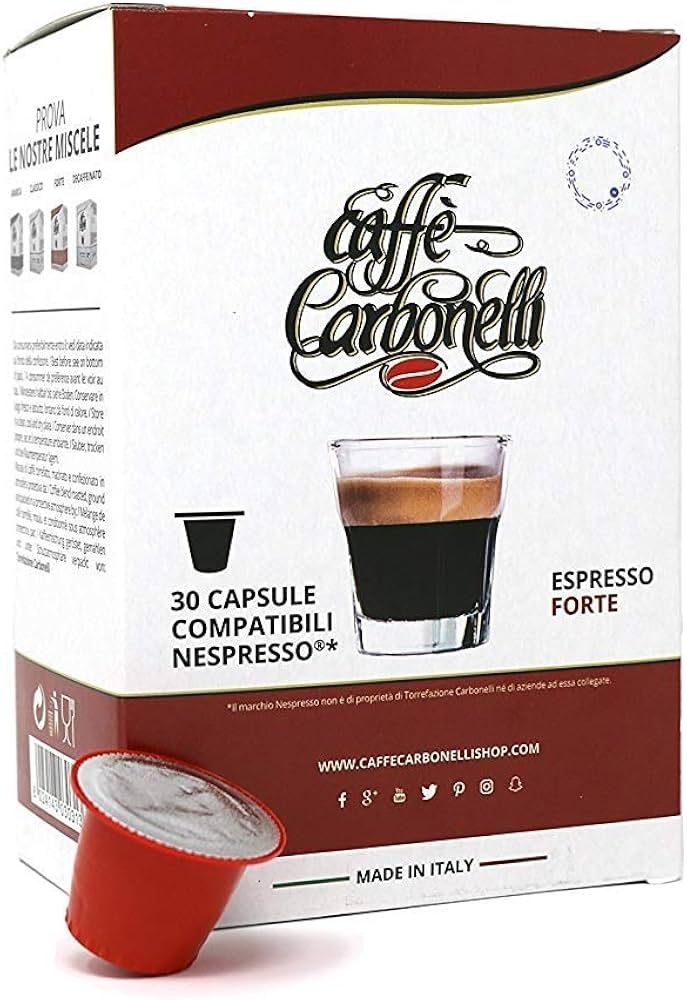 Cápsulas compatíveis Nespresso
