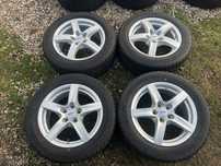 KOŁA FELGI ALU MERCEDES VITO V 17 5X112 OPONY ZIMA FALKEN 225/55/17C