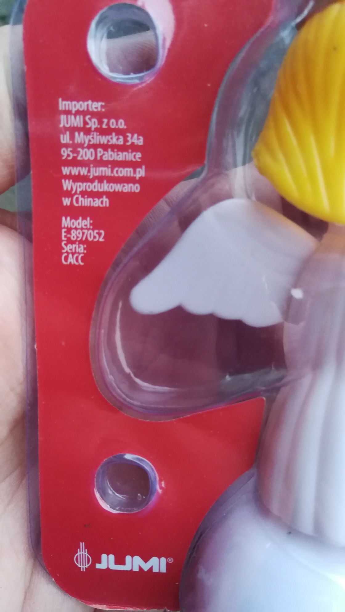 Tańczący aniołek solarny dekoracja