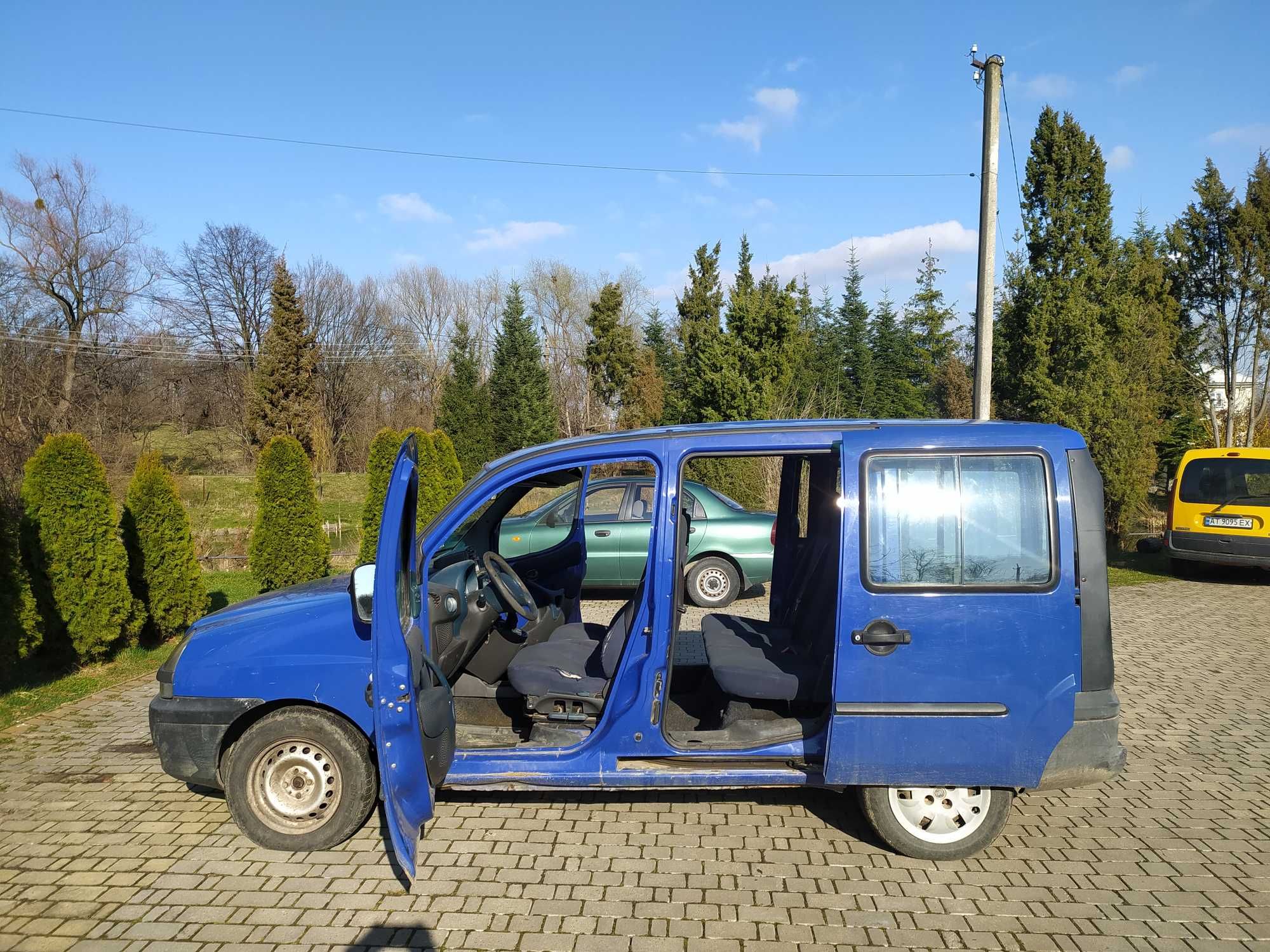 Fiat Doblo. Не розмитнена.