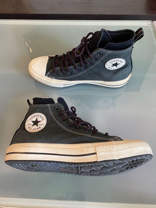Converse Chuck Taylor All Star High Nubuck Boot czarno-białe 39.5
