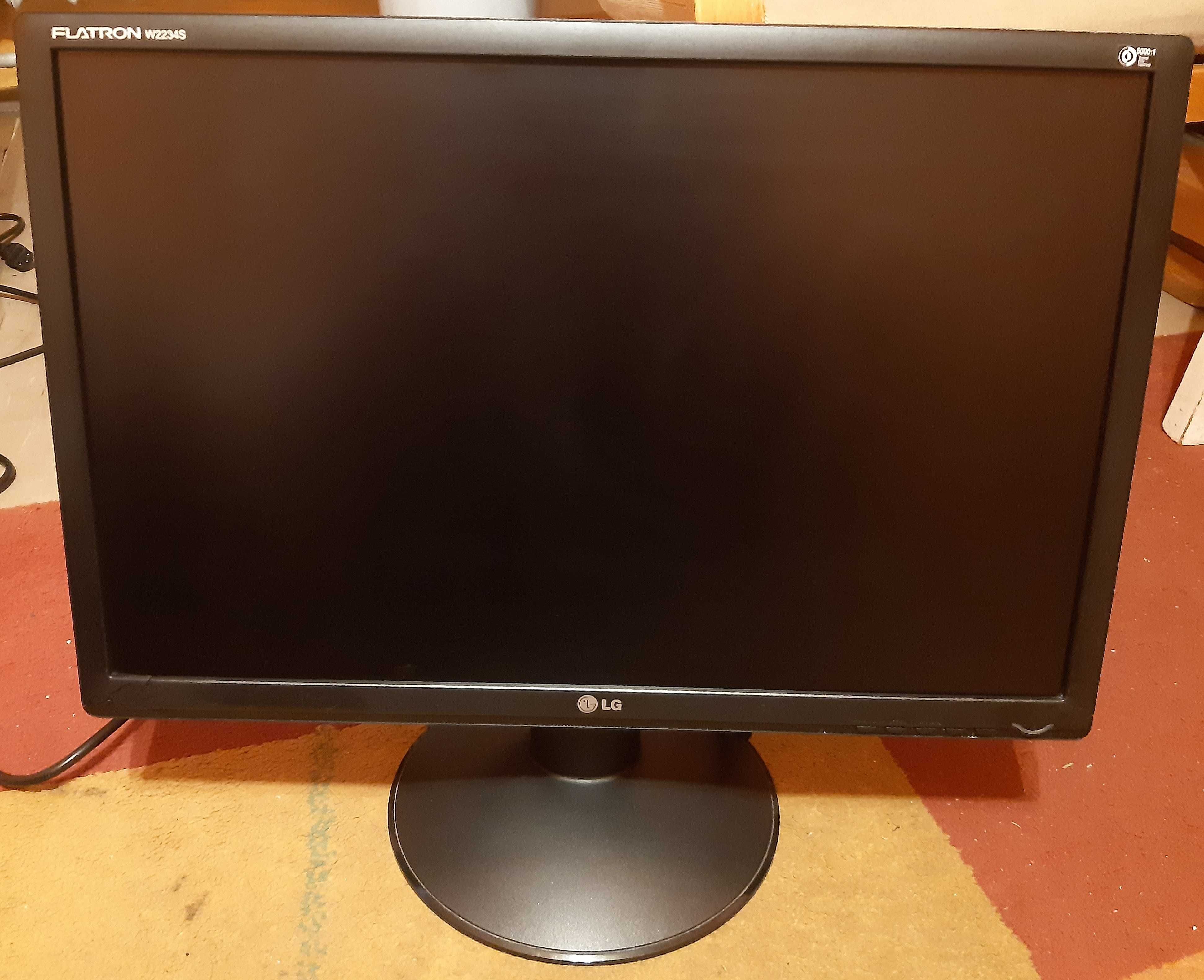 Monitor LG Flatron W2234S 22 cale FullHD 1680x1050p 60Hz 100% sprawny