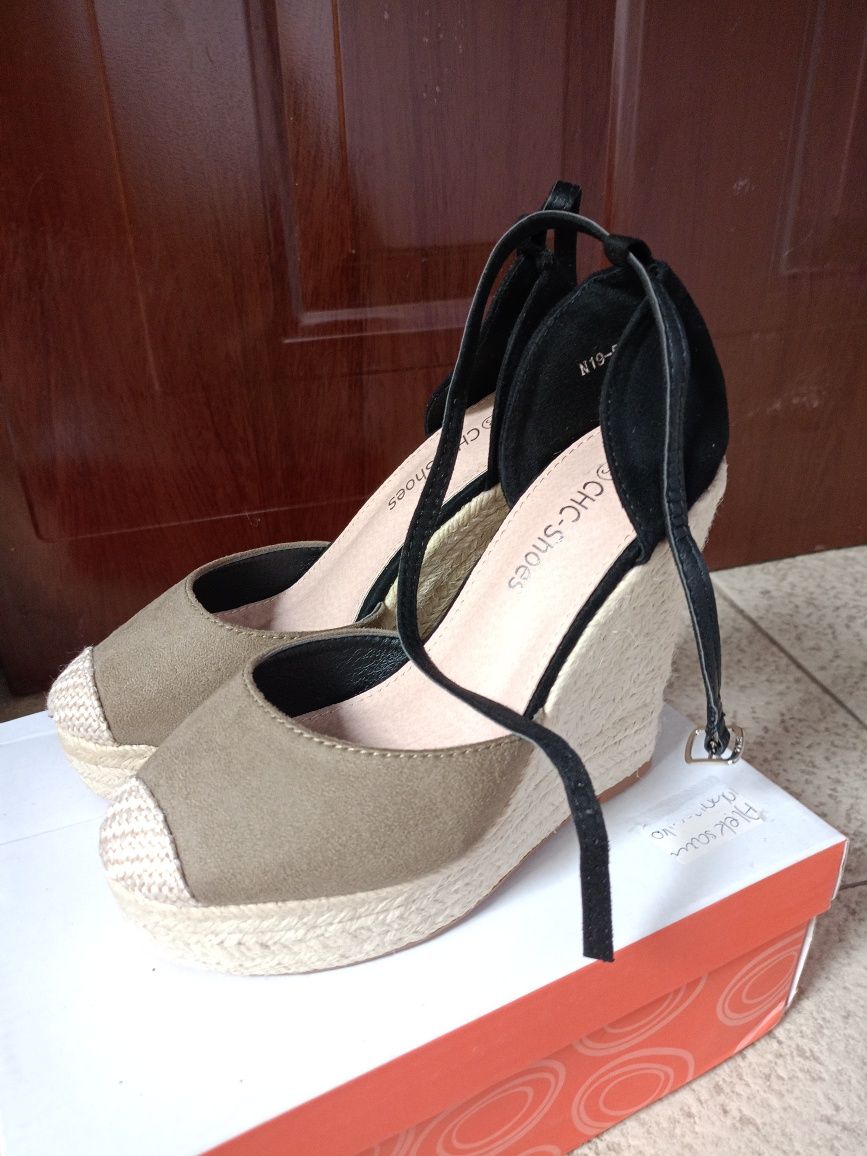 Sandały espadryle 36