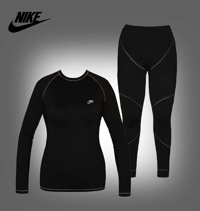 Термобілизна жіноча NIKE Pro Core FITTED LONG SLEEVE SHIRT active комп