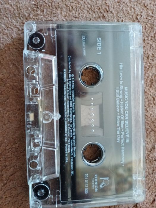 Kaseta audio  Music you can believe in