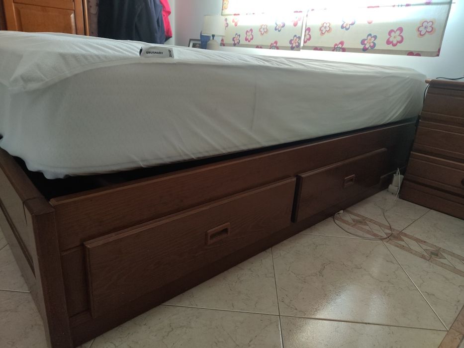 Mobília Quarto Pinho Mel