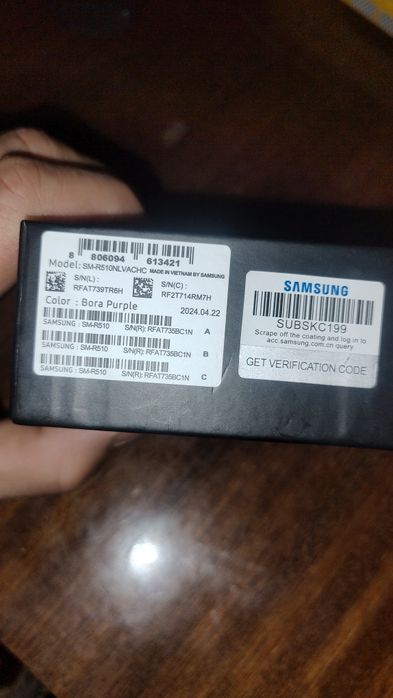 Навушники Bluetooth Samsung Buds 2 Pro purple