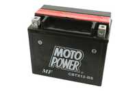 Akumulator MotoPower CBTX12-BS FTX12-BS YTX12-BS 10Ah AGM