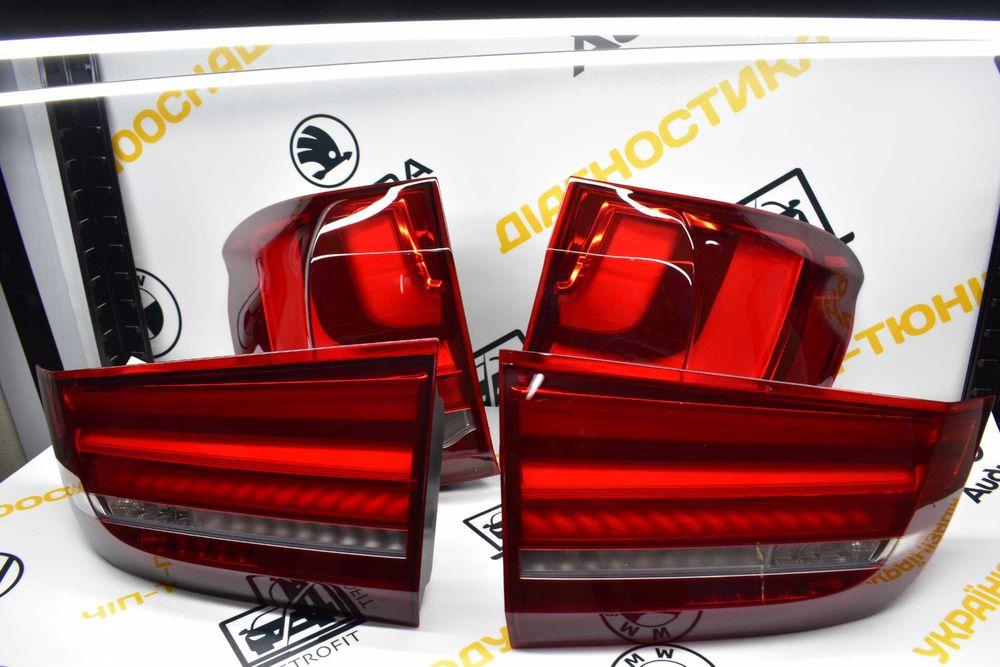 Фонари BMW X5 F15 европейские Европейські ліхтарі Європа БМВ Ф15