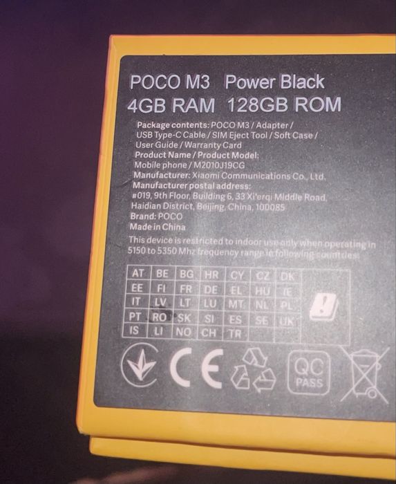 Vendo Xiami POCO M3 4GB/128GB