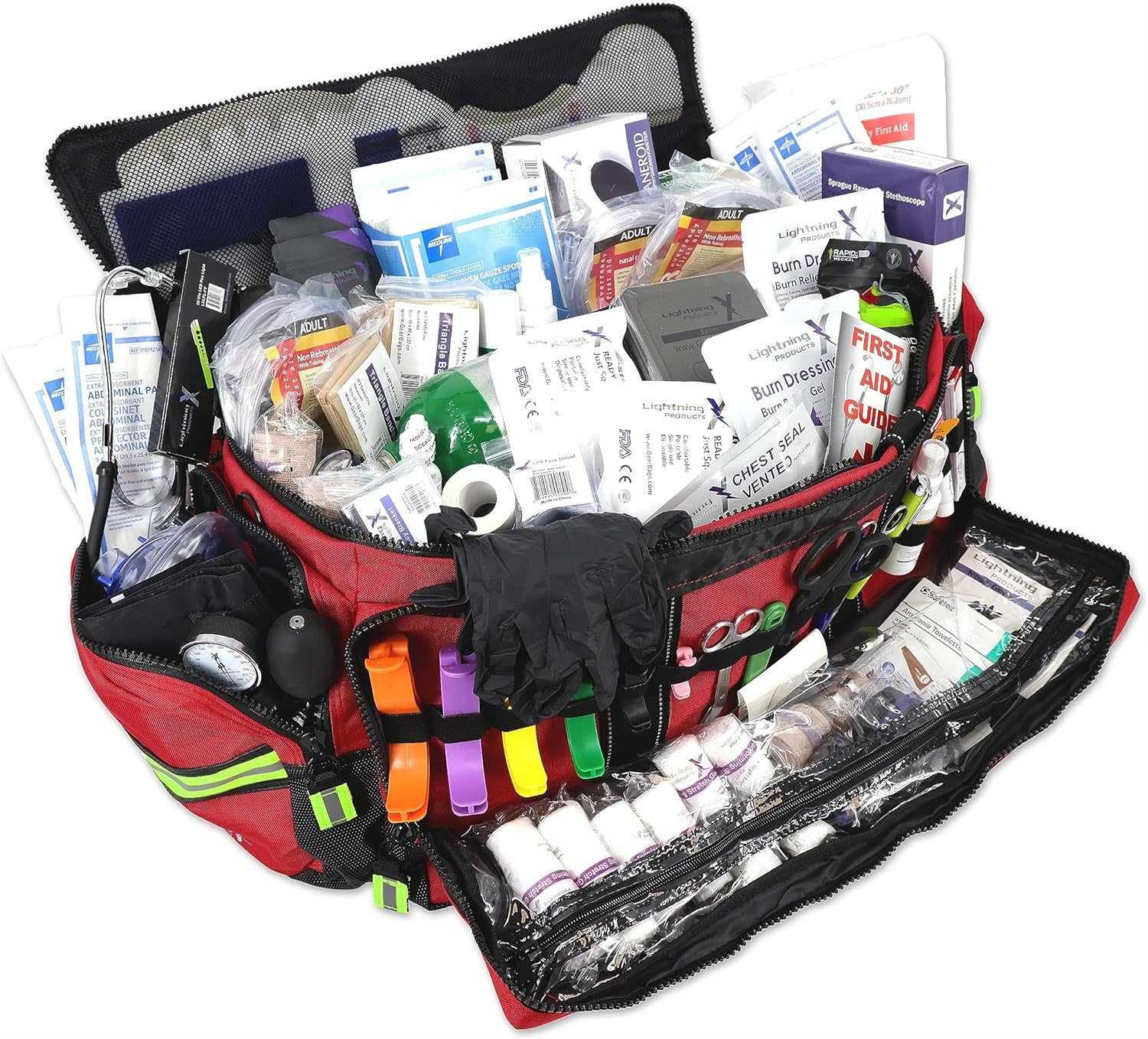 Bolsa equipamento abastecida para trauma c kit p socorrista EMT
