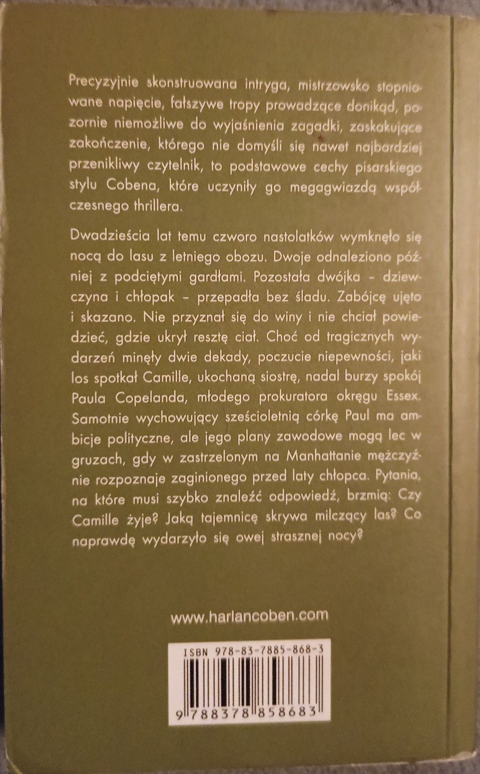 W głębi lasu" Harlan Coben