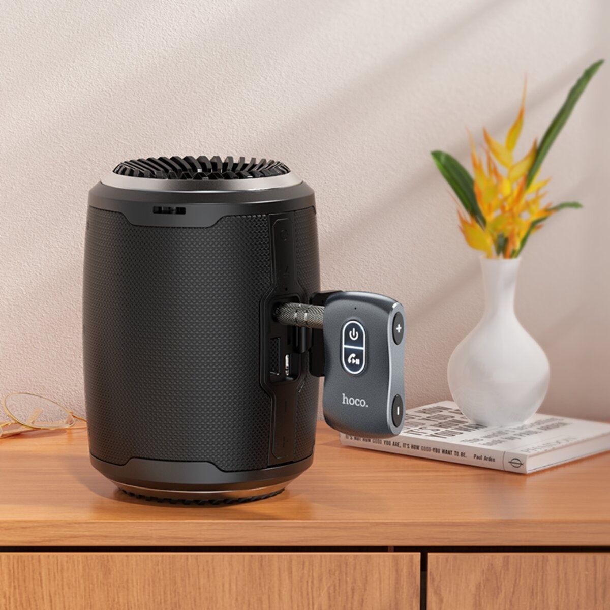 Bluetooth Ресівер Hoco E73 з картою пам'яті Бездротовий Audio Адаптер