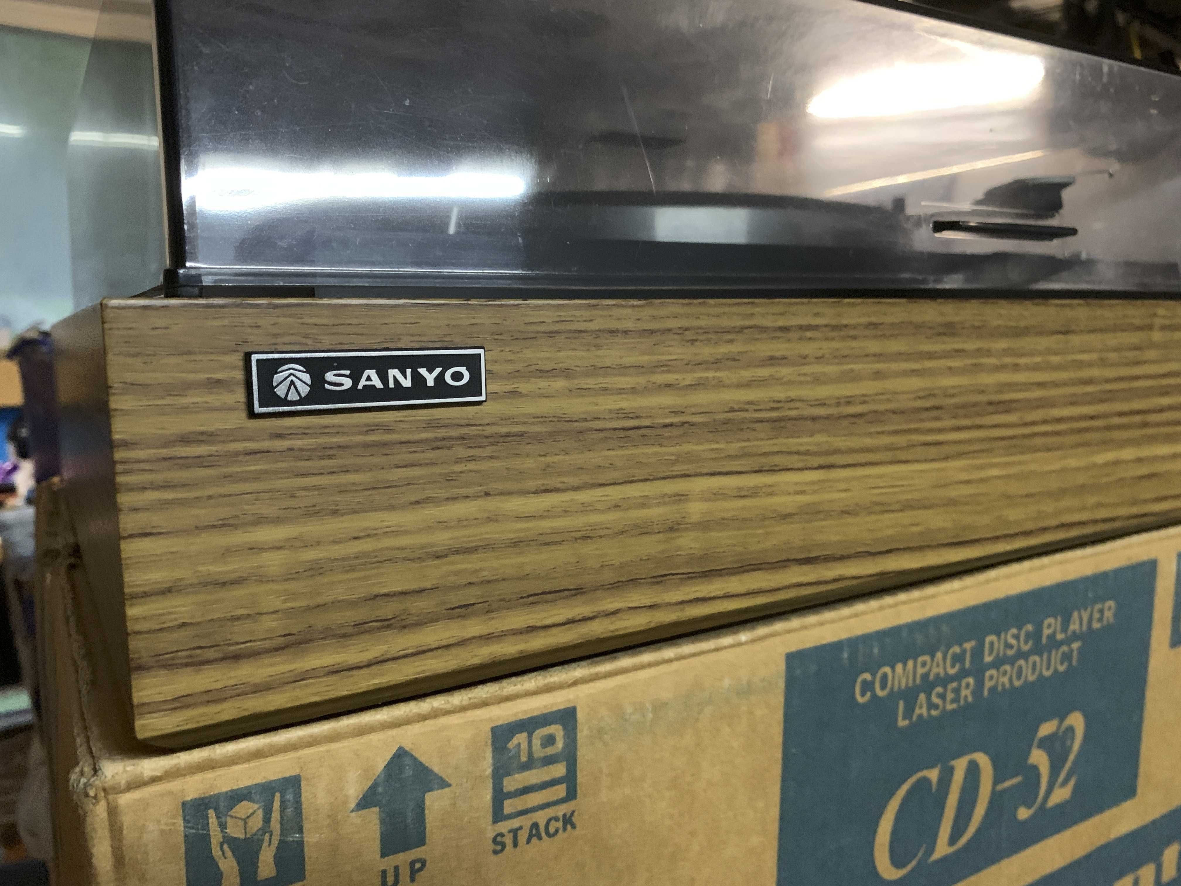 Gramofon adapter Sanyo TP 700SA wkładka Shure ME75EJ