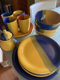 Посуда (набор тарелок )керамика
