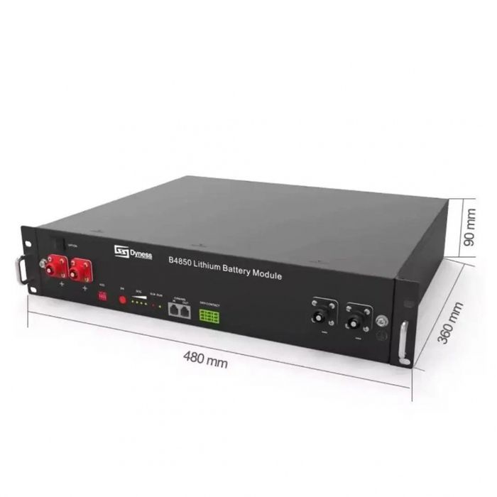 6.5 кВа Гібридний інвертор Daxtromn + акумулятор Dyness B4850 LiFePO4
