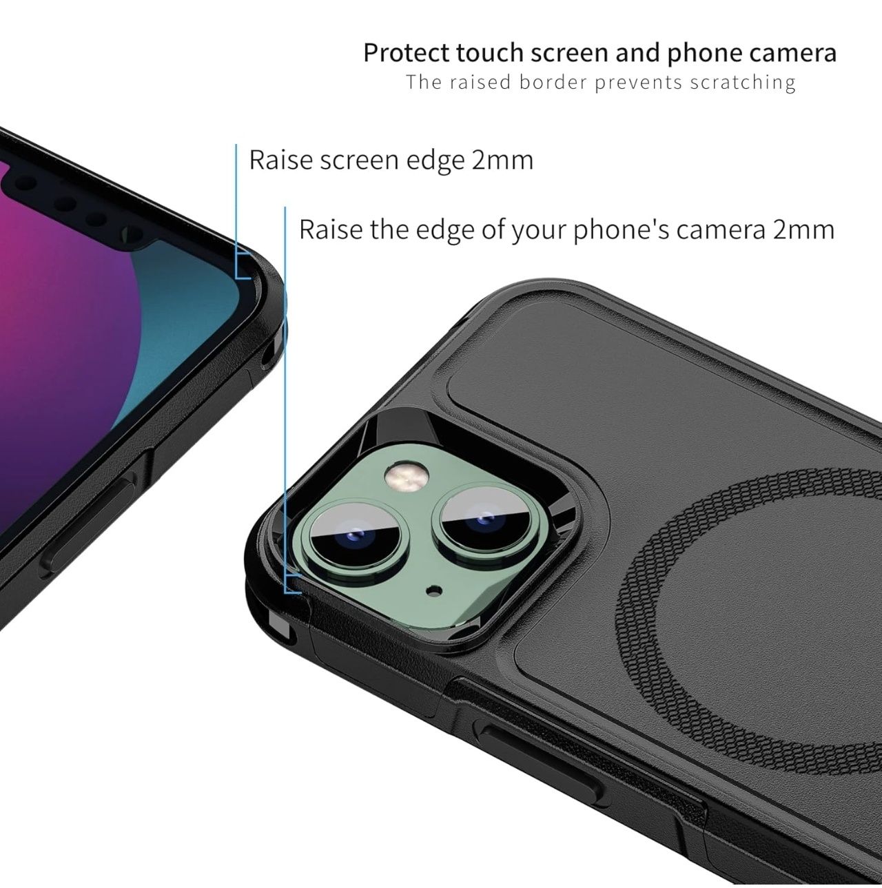 Capa Iphone 14 Resistente e Compatível com Wireless Charging e MagSafe