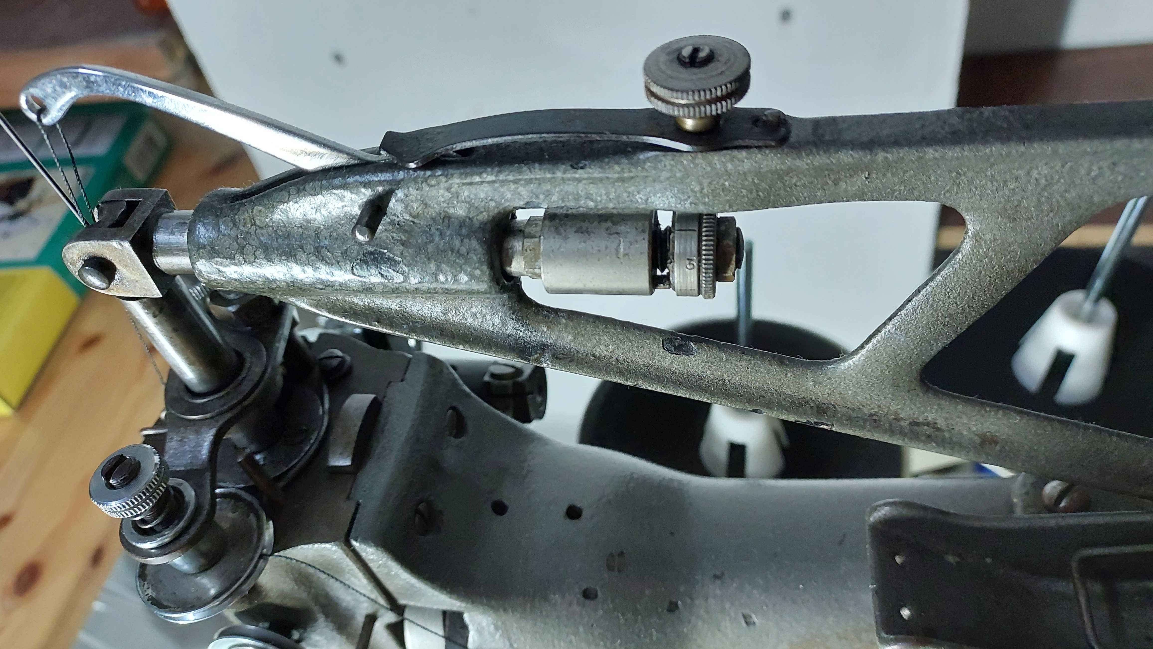 Singer 29K71 Vintage Máquina Costura Couro - Revisada, Peças Novas